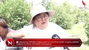 �АХМАДУУД ТӨРИЙН ОРДНЫ БАРУУН ХААЛГАН ДЭЭР 13 ДАХЬ ӨДРӨӨ ТАЙВАН СУУЛТАА ҮРГЭЛЖЛҮҮЛЖ БАЙНА