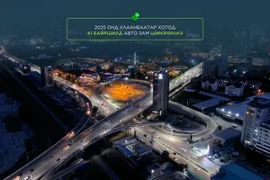 УЛААНБААТАР ХОТОД 2025 ОНД 41 БАЙРШИЛД АВТО ЗАМЫГ ШИНЭЧИЛНЭ