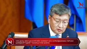 УИХ ДАХЬ МАН-ЫН БҮЛГИЙН ЭЭЛЖИТ БУС ХУРАЛДААНААС ГАРСАН ШИЙДВЭРҮҮДИЙГ ТАНИЛЦУУЛЖ БАЙНА