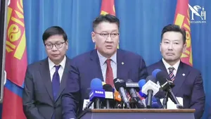 ШУУД: 2026 оны улсын төсөв батлагдсантай холбогдуулан Сангийн сайд Б.Жавхлан тэргүүтэй Засгийн газрын гишүүд мэдээлэл хийж байна