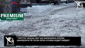 "ТЭРГҮҮН ЧАНСАА ХХК"-ЫН ХАРИУЦЛАГА ХҮЛЭЭХ ШААРДЛАГАГҮЙ ГЭСЭН ОРОН СУУЦНЫ БОДИТ БАЙДАЛ