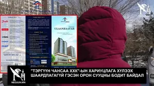 "ТЭРГҮҮН ЧАНСАА ХХК"-ЫН ХАРИУЦЛАГА ХҮЛЭЭХ ШААРДЛАГАГҮЙ ГЭСЭН ОРОН СУУЦНЫ БОДИТ БАЙДАЛ
