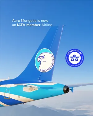 “АЭРО МОНГОЛИА” ХХК АЛБАН ЁСООР ОЛОН УЛСЫН АГААРЫН ТЭЭВРИЙН ХОЛБОО (IATA)-НЫ ГИШҮҮНЭЭР ЭЛСЛЭЭ